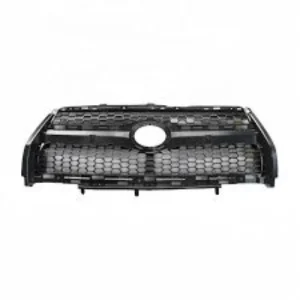 car front bumper grille black honeycomb design